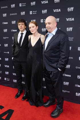 2026 Toronto International Film Festival - The Debut Premiere Jesse Eisenberg, Julianne Moore, Paul Giamatti attend the premiere of The Debut during the 2026 Toronto International Film Festival at Princess of Wales Theatre on September 13, 2026 in Toronto, Ontario. Toronto Ontario Canada Copyright: xPicjer imageSPACEx