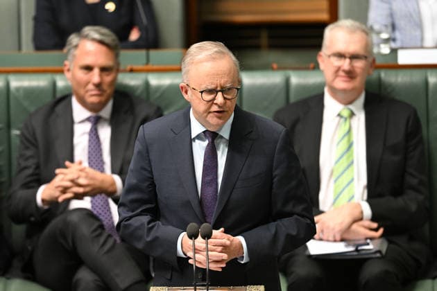 QUESTION TIME, Australian Prime Minister Anthony Albanese speaks during Question Time in the House of Representatives at Parliament House in Canberra, Monday, September 14, 2026. ( NO ARCHIVING CANBERRA AUSTRALIAN CAPITAL TERRITORY AUSTRALIA  Copyright: xLUKASxCOCHx 20260914188979402802