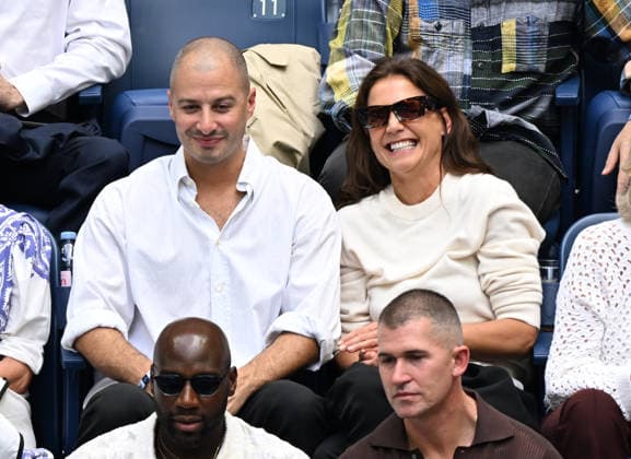 FLUSHING NY- SEPTEMBER 13: Katie Holmes is seen watching Alexander Zverev Vs Ben Shelton at the finals in Arthur Ashe Stadium during The 2026 US Open at the USTA Billie Jean King National Tennis Center on September 13, 2026 in Flushing Queens. Copyright: xmpi04x