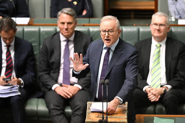QUESTION TIME, Australian Prime Minister Anthony Albanese speaks during Question Time in the House of Representatives at Parliament House in Canberra, Monday, September 14, 2026. ( NO ARCHIVING CANBERRA AUSTRALIAN CAPITAL TERRITORY AUSTRALIA  Copyright: xLUKASxCOCHx 20260914162809000700