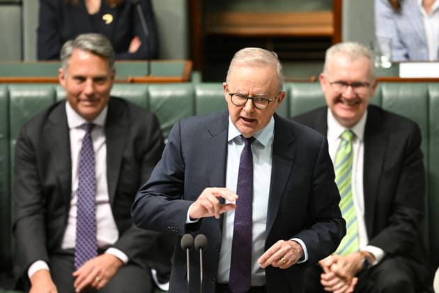 QUESTION TIME, Australian Prime Minister Anthony Albanese speaks during Question Time in the House of Representatives at Parliament House in Canberra, Monday, September 14, 2026. ( NO ARCHIVING CANBERRA AUSTRALIAN CAPITAL TERRITORY AUSTRALIA  Copyright: xLUKASxCOCHx 20260914162601719097