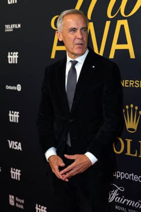 The Right Honourable Mark Carney Prime Minister of Canada at the Tribute Awards during the 2026 Toronto International Film Festival Toronto, Canada. September 13, 2026 at the at Fairmont Royal York Hotel. Copyright: xHumbertoxServin Clasos MediaPunchx