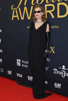 Isabelle Huppert at the Tribute Awards during the 2026 Toronto International Film Festival Toronto, Canada. September 13, 2026 at the at Fairmont Royal York Hotel. Copyright: xHumbertoxServin Clasos MediaPunchx