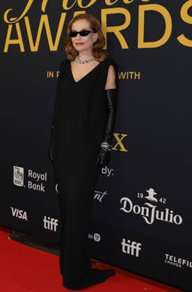 Isabelle Huppert at the Tribute Awards during the 2026 Toronto International Film Festival Toronto, Canada. September 13, 2026 at the at Fairmont Royal York Hotel. Copyright: xHumbertoxServin Clasos MediaPunchx