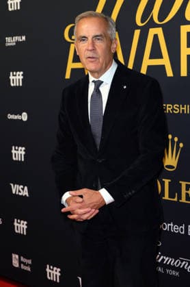 The Right Honourable Mark Carney Prime Minister of Canada at the Tribute Awards during the 2026 Toronto International Film Festival Toronto, Canada. September 13, 2026 at the at Fairmont Royal York Hotel. Copyright: xHumbertoxServin Clasos MediaPunchx