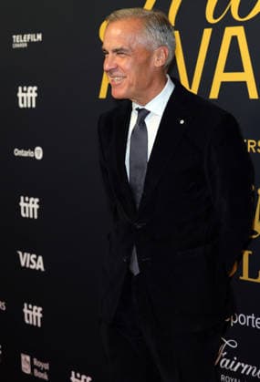 The Right Honourable Mark Carney Prime Minister of Canada at the Tribute Awards during the 2026 Toronto International Film Festival Toronto, Canada. September 13, 2026 at the at Fairmont Royal York Hotel. Copyright: xHumbertoxServin Clasos MediaPunchx