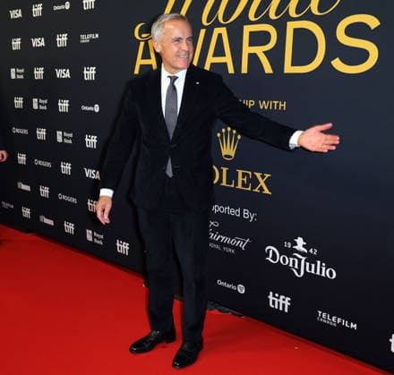 The Right Honourable Mark Carney Prime Minister of Canada at the Tribute Awards during the 2026 Toronto International Film Festival Toronto, Canada. September 13, 2026 at the at Fairmont Royal York Hotel. Copyright: xHumbertoxServin Clasos MediaPunchx