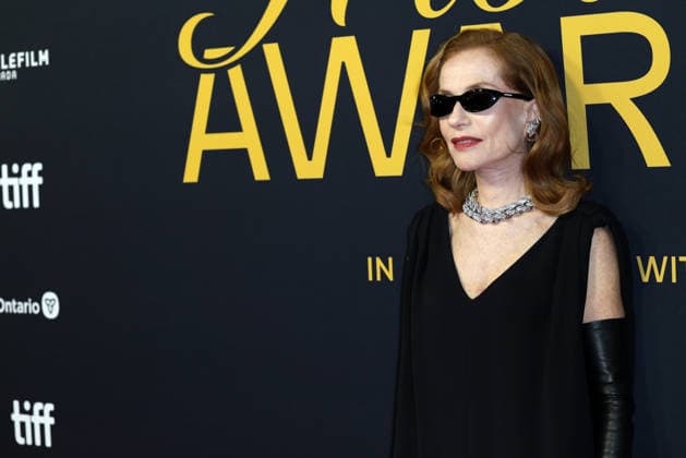 Isabelle Huppert at the Tribute Awards during the 2026 Toronto International Film Festival Toronto, Canada. September 13, 2026 at the at Fairmont Royal York Hotel. Copyright: xHumbertoxServin Clasos MediaPunchx