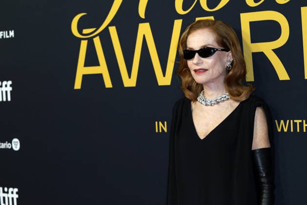 Isabelle Huppert at the Tribute Awards during the 2026 Toronto International Film Festival Toronto, Canada. September 13, 2026 at the at Fairmont Royal York Hotel. Copyright: xHumbertoxServin Clasos MediaPunchx