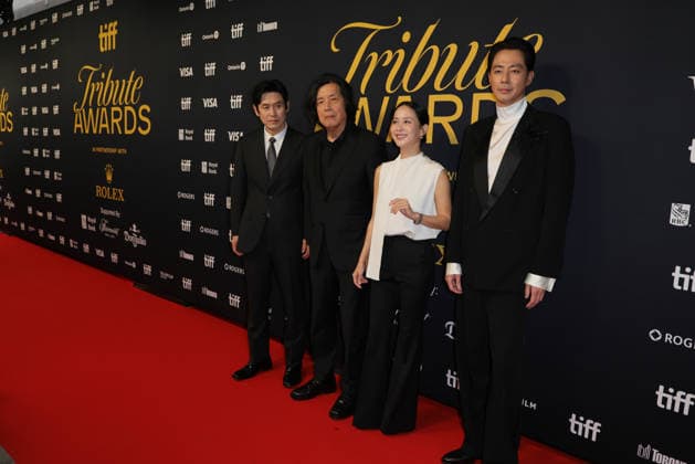 Cho Yeo-jeong, Zo In-sung at the Tribute Awards during the 2026 Toronto International Film Festival Toronto, Canada. September 13, 2026 at the at Fairmont Royal York Hotel. Copyright: xHumbertoxServin Clasos MediaPunchx