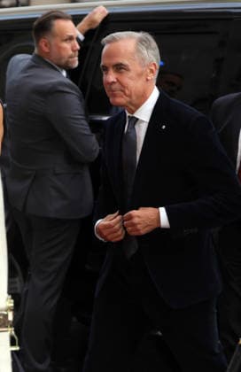 The Right Honourable Mark Carney Prime Minister of Canada at the Tribute Awards during the 2026 Toronto International Film Festival Toronto, Canada. September 13, 2026 at the at Fairmont Royal York Hotel. Copyright: xHumbertoxServin Clasos MediaPunchx