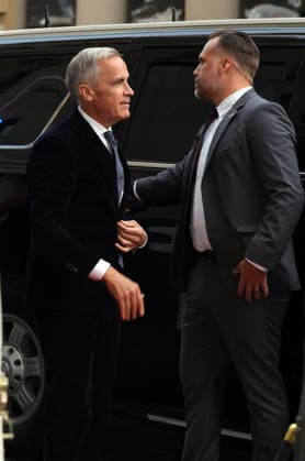 The Right Honourable Mark Carney Prime Minister of Canada at the Tribute Awards during the 2026 Toronto International Film Festival Toronto, Canada. September 13, 2026 at the at Fairmont Royal York Hotel. Copyright: xHumbertoxServin Clasos MediaPunchx
