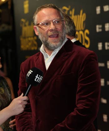 Seth Rogen at the Tribute Awards during the 2026 Toronto International Film Festival Toronto, Canada. September 13, 2026 at the at Fairmont Royal York Hotel. Copyright: xHumbertoxServin Clasos MediaPunchx