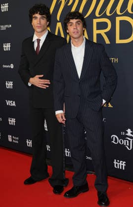 Javier Calvo, Javier Ambrossi at the Tribute Awards during the 2026 Toronto International Film Festival Toronto, Canada. September 13, 2026 at the at Fairmont Royal York Hotel. Copyright: xHumbertoxServin Clasos MediaPunchx