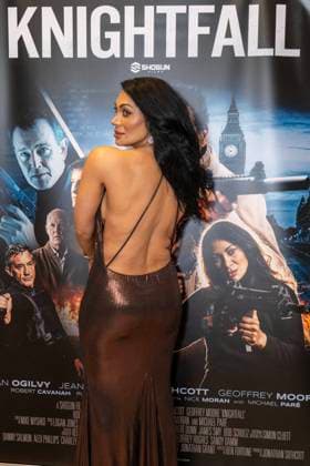 Knightfall London Premiere - VIP Arrivals London Premiere of Knightfall at Cine Lumiere on September 13, 2026 in London, England. 13 Sep 2026 Pictured: Jeanine Nerissa Sothcott.  Copyright: xThexMegaxAgencyxrbpxMEGAx