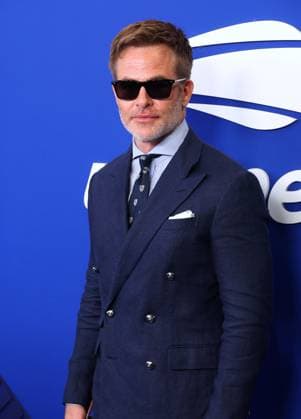 US Open - Celebs Arrive At The Men s Final Chris Pine arrives at the Men s Final during the US Open in New York, NY on September 13, 2026. Photo by Charles Guerin ABACAPRESS.COM New York city NY United Arab Emirates  Copyright: xGuerinxCharles ABACAx