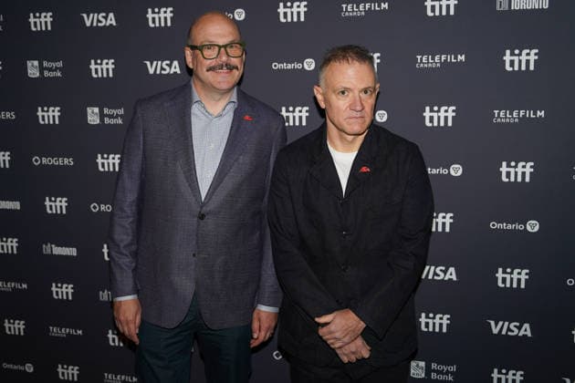 2026 Toronto International Film Festival - ˜Alpha Gang™ Premiere (L-R) Nathan Zellner and David Zellner attend the red carpet for ˜Alpha Gang™ premiere during the 2026 Toronto International Film Festival (TIFF) at Princess of Wales Theatre. on September 13, 2026 in Toronto, Canada. (Photo by Leonardo Ramirez Eyepix Group) Copyright: xLeonardoxRamirez xEyepixxGroupx LR13092026-04146