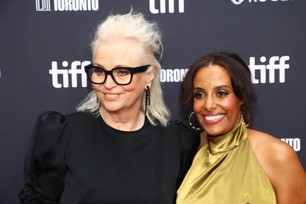 Greer Simpkin, Solome Williams at arrivals for PRIMA FACIE Premiere at the Toronto International Film Festival (TIFF) 2026, Roy Thomson Hall, Toronto, ON, September 13, 2026. Photo By: JA Everett Collection PRIMA FACIE Premiere at the Toronto International Film Festival (TIFF) 2026 PUBLICATIONXNOTxINxCANxCHNxFRAxITAxJPNxNORxPOLxRUSxESPxUKxUSA