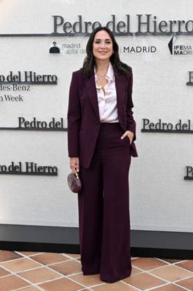The Pedro del Hierro fashion house presents its Hamani collection at Mercedes-Benz Fashion Week Madrid. Tamara Falcó poses at a photocall during the presentation of the Hamani collection by the Pedro del Hierro fashion house on September 14, 2026, in Madrid, Spain. The collection takes its inspiration from the Japanese tradition of contemplating the cherry blossoms, celebrating fleeting beauty, digital disconnection, and time as a true luxury. CELEBRITIES PHOTOCALL FASHION FASHION WEEK RUNWAY CIBELES José Madrid Madrid, Spain  Copyright: xJosÃ xOlivax 7773732