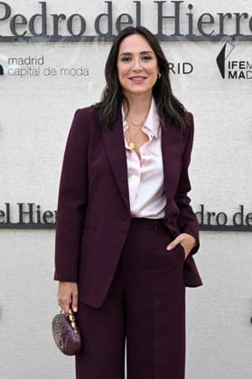 The Pedro del Hierro fashion house presents its Hamani collection at Mercedes-Benz Fashion Week Madrid. Tamara Falcó poses at a photocall during the presentation of the Hamani collection by the Pedro del Hierro fashion house on September 14, 2026, in Madrid, Spain. The collection takes its inspiration from the Japanese tradition of contemplating the cherry blossoms, celebrating fleeting beauty, digital disconnection, and time as a true luxury. CELEBRITIES PHOTOCALL FASHION FASHION WEEK RUNWAY CIBELES José Madrid Madrid, Spain  Copyright: xJosÃ xOlivax 7773734
