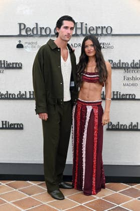 The Pedro del Hierro fashion house presents its Hamani collection at Mercedes-Benz Fashion Week Madrid. Nacho Aragón and Bea Gimeno pose at a photocall during the presentation of the Hamani collection by the Pedro del Hierro fashion house on September 14, 2026, in Madrid, Spain. The collection takes its inspiration from the Japanese tradition of contemplating cherry blossoms, celebrating ephemeral beauty, digital disconnection, and time as a true luxury. CELEBRITIES PHOTOCALL FASHION FASHION WEEK RUNWAY CIBELES José Madrid Madrid, Spain  Copyright: xJosÃ xOlivax 7773780