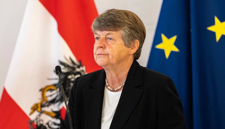 September 14, 2026: Press Conference to Present Study Results—Brigitte Ederer, Chair of the Supervisory Board of ÖBB Holding, on September 14, 2026, at the press conference to present the results of the new FORBA study Women on Supervisory Boards at the Palais Dietrichstein in Vienna, Vienna, Austria
