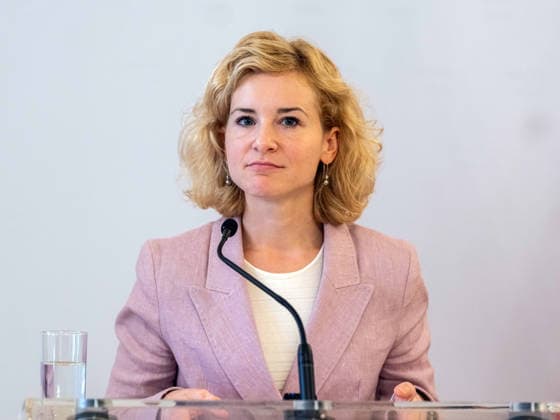 September 14, 2026: Press conference to present the findings of a study by Eva Maria Holzleitner, SPÖ, Federal Minister for Women, Science, and Research, on September 14, 2026, at the press conference to present the results of the new FORBA study Women on Supervisory Boards at the Palais Dietrichstein in Vienna, Vienna, Austria
