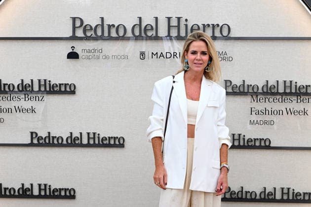 The Pedro del Hierro fashion house presents its Hamani collection at Mercedes-Benz Fashion Week Madrid. Amelia Bono poses at a photocall during the presentation of the Hamani collection by the Pedro del Hierro fashion house on September 14, 2026, in Madrid, Spain. The collection takes its inspiration from the Japanese tradition of contemplating cherry blossoms, celebrating ephemeral beauty, digital disconnection, and time as a true luxury. CELEBRITIES PHOTOCALL FASHION FASHION WEEK RUNWAY CIBELES José Madrid Madrid, Spain  Copyright: xJosÃ xOlivax 7773915