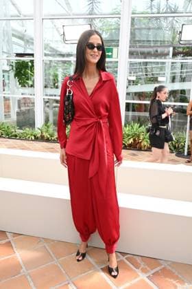 Simorra Fashion Show at Mercedes-Benz Fashion Week Madrid Victoria Federica attends the Simorra fashion show at Mercedes-Benz Fashion Week Madrid on September 14, 2026, in Madrid, Spain CELEBRITIES SIMORRA FASHION SHOW FASHION José Madrid Madrid Spain  Copyright: xJosÃ xOlivax 7774441