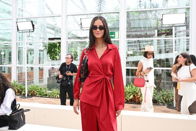 Simorra Fashion Show at Mercedes-Benz Fashion Week Madrid Victoria Federica attends the Simorra fashion show at Mercedes-Benz Fashion Week Madrid on September 14, 2026, in Madrid, Spain CELEBRITIES SIMORRA FASHION SHOW FASHION José Madrid Madrid Spain  Copyright: xJosÃ xOlivax 7774449