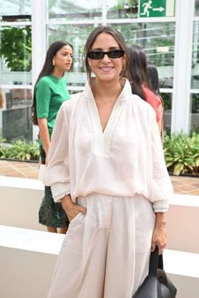 Simorra Fashion Show at Mercedes-Benz Fashion Week Madrid Marta Pombo attends the Simorra fashion show at Mercedes-Benz Fashion Week Madrid on September 14, 2026, in Madrid, Spain CELEBRITIES SIMORRA FASHION SHOW FASHION José Madrid Madrid Spain  Copyright: xJosÃ xOlivax 7774457