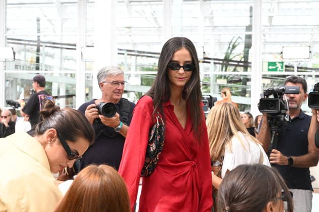 Simorra Fashion Show at Mercedes-Benz Fashion Week Madrid: Victoria Federica at the Simorra fashion show during Mercedes-Benz Fashion Week Madrid on September 14, 2026, in Madrid, Spain. CELEBRITIES SIMORRA FASHION SHOW FASHION José Madrid Madrid Spain  Copyright: xJosÃ xOlivax 7774485