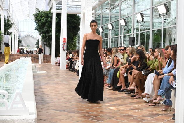 Simorra Fashion Show at Mercedes-Benz Fashion Week Madrid Model Blanca Romero walks the runway for Simorra at Mercedes-Benz Fashion Week Madrid on September 14, 2026, in Madrid, Spain. CELEBRITIES FASHION SHOW SIMORRA FASHION José Madrid Madrid Spain  Copyright: xJosÃ xOlivax 7774498