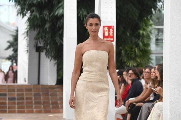 Simorra Fashion Show at Mercedes-Benz Fashion Week Madrid Model Blanca Romero walks the runway for Simorra at Mercedes-Benz Fashion Week Madrid on September 14, 2026, in Madrid, Spain CELEBRITIES FASHION SHOW SIMORRA FASHION José Madrid Madrid Spain  Copyright: xJosÃ xOlivax 7774515