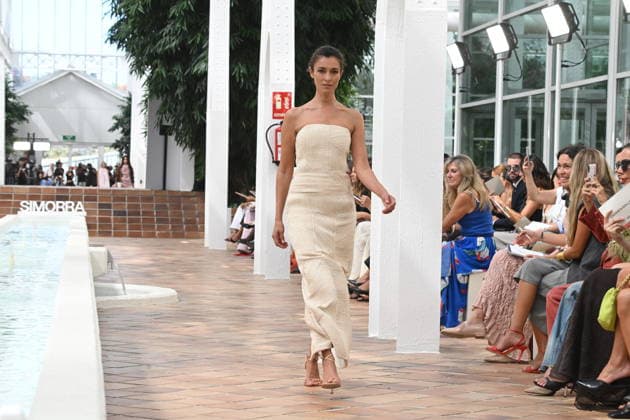 Simorra Fashion Show at Mercedes-Benz Fashion Week Madrid Model Blanca Romero walks the runway for Simorra at Mercedes-Benz Fashion Week Madrid on September 14, 2026, in Madrid, Spain CELEBRITIES FASHION SHOW SIMORRA FASHION José Madrid Madrid Spain  Copyright: xJosÃ xOlivax 7774516