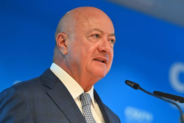 OEVP Chairman, Federal Chancellor of the Republic of Austria Dr. Christian Stocker, single frame, cropped image, portrait, press conference following the CSU Executive Committee’s closed-door meeting on September 14, 2026, at the CSU State Headquarters in Munich