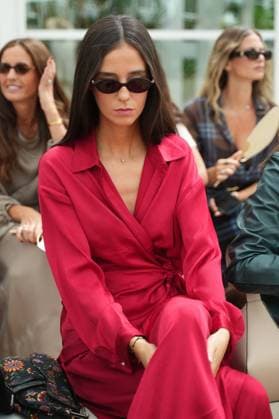 Victoria Federica at the front row of Firma collection during Pasarela Cibeles Mercedes-Benz Fashion Week Madrid 2065 in Madrid, on Monday , 14 September 2026. Cordon Press 