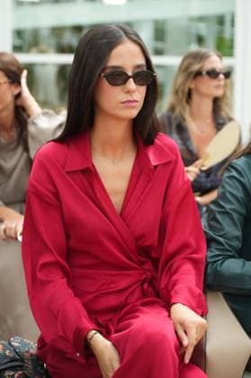 Victoria Federica at the front row of Firma collection during Pasarela Cibeles Mercedes-Benz Fashion Week Madrid 2065 in Madrid, on Monday , 14 September 2026. Cordon Press 