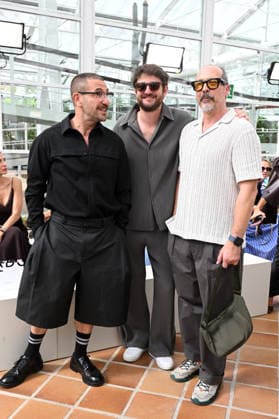 A host of familiar faces attend the Adolfo Domínguez fashion show at MBFWM. Raúl Tejón, Gorka Otxoa, and Fele Martínez attend the Adolfo Domínguez fashion show at MBFWM on September 14, 2026, in Madrid, Spain CELEBRITIES FASHION SHOW MBFWM José Madrid Madrid Spain  Copyright: xJosÃ xOlivax 7774754