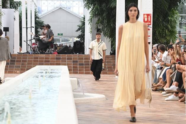 Adolfo Domínguez Fashion Show at MBFWM Singer Pablo Alborán walks the runway for Adolfo Domínguez during Mercedes-Benz Fashion Week at the Greenhouse of the Palacio de Cristal in Arganzuela on September 14, 2026, in Madrid, Spain FASHION CELEBRITIES FASHION SHOW BRAND ADOLFO DOMÍNGUEZ José Madrid Madrid, Spain  Copyright: xJosÃ xOlivax 7774782