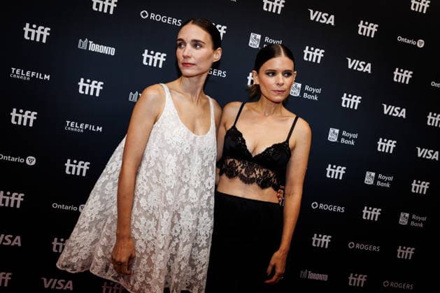 September 14, 2026, Toronto, On, Canada: Rooney Mara, left, and Kate Mara are photographed on the red carpet for the film Bucking Fastard during the Toronto International Film Festival in Toronto, on Monday, Sept. 14, 2026. Toronto Canada  - ZUMAc35_ 20260914_zaf_c35_019 Copyright: xKeitoxNewmanx