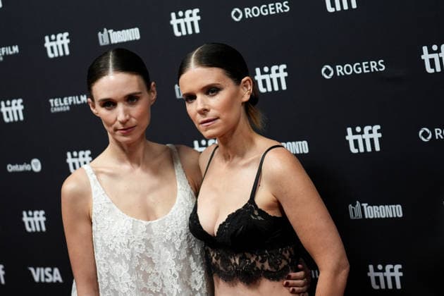 2026 Toronto International Film Festival - Bucking Fastard TORONTO, CANADA - SEPTEMBER 14: Rooney Mara (L) and Kate Mara (R) attend the premiere of Bucking Fastard during the 2026 Toronto International Film Festival at TIFF Lightbox in Toronto, Ontario, Canada on September 14, 2026. Mert Alper Dervis Anadolu Ontario Canada. Editorial use only. Please get in touch for any other usage.  Copyright: x2026xAnadoluxMertxAlperxDervisx