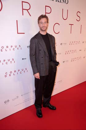 Alexander Fehling at the Corpus Delicti movie premiere on September 14, 2026, at the Delphi Filmpalast in Berlin. Alexander Fehling attends the premiere of Corpus Delicti on September 14, 2026 at the Delphi Filmpalast in Berlin, Germany. *Corpus Delicti* Film Premiere in Berlin