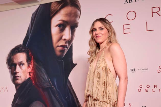 Lena Stahl attends the premiere of *Corpus Delicti* on September 14, 2026, at the Delphi Filmpalast in Berlin, Germany. Movie Premiere of *Corpus Delicti* in Berlin, Germany