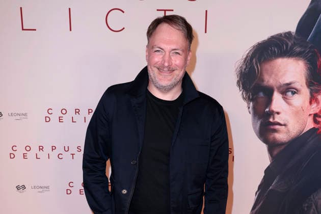 Martin Stange attends the premiere of *Corpus Delicti* on September 14, 2026, at the Delphi Filmpalast in Berlin, Germany. Movie premiere of *Corpus Delicti* in Berlin, Germany