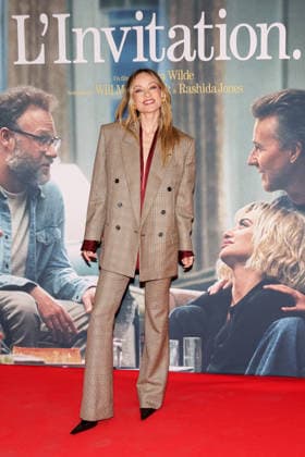 Olivia Wilde attends the Paris premiere of *The Invite* at the Pathé Palace on September 14, 2026, in Paris, France 459678 2026 09 14  Copyright: xLionelxGuericolasx xStarfacex STAR_459678_013