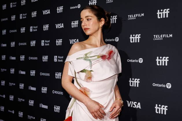 September 14, 2026, Toronto, On, Canada: Mariana di Girolamo is photographed on the red carpet for the film Wild Horse Nine during the Toronto International Film Festival in Toronto, on Monday, Sept. 14, 2026. Toronto Canada  - ZUMAc35_ 20260914_zaf_c35_048 Copyright: xKeitoxNewmanx