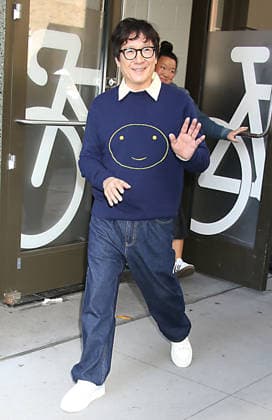 NEW YORK, NY- SEPTEMBER 14: Ke Huy Quan seen at Good Morning America on September 14, 2026. Copyright: xRWx