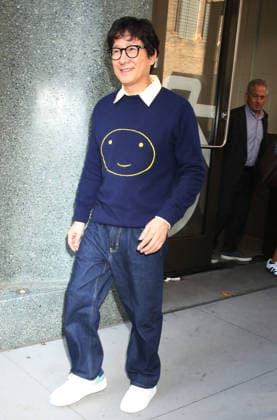 NEW YORK, NY- SEPTEMBER 14: Ke Huy Quan seen at Good Morning America on September 14, 2026. Copyright: xRWx