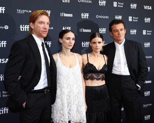 Domhnall Gleeson, Rooney Mara, Kate Mara, Orlando Bloom at arrivals for BUCKING FASTARD Premiere at the Toronto International Film Festival (TIFF) 2026, TIFF Lightbox, Toronto, ON, September 14, 2026. Photo By: JA Everett Collection BUCKING FASTARD Premiere at the Toronto International Film Festival (TIFF) 2026 PUBLICATIONXNOTxINxCANxCHNxFRAxITAxJPNxNORxPOLxRUSxESPxUKxUSA